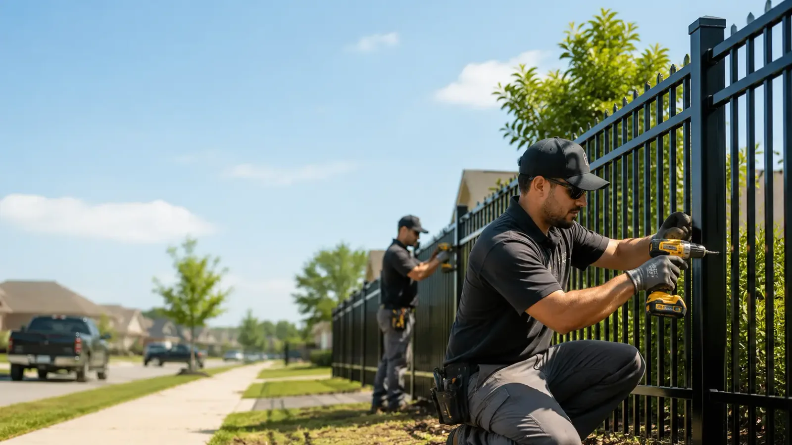 Metal Fence Installation in Clements, CA